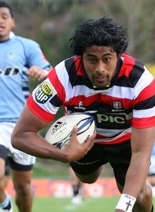 Ahsee Tuala dives over for Counties Ahsee Tuala dives over for Counties