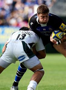 Bath v London Irish Matt Banahan Elvis Sevealii