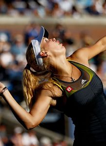 Great Dane stuns Sharapova