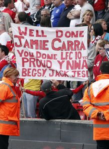 Carra thanks Anfield heroes