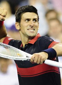 Straight sets for Djokovic