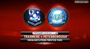Tranmere 1-0 Peterborough - Highlights