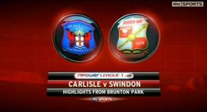 Carlisle 0-0 Swindon - Highlights