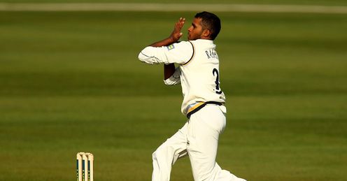 Overlooked: Rashid missed out on a place in England's Ashes squad and the EPP squad