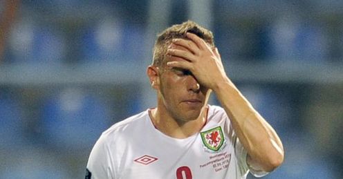 Montenegro v Wales Craig Bellamy