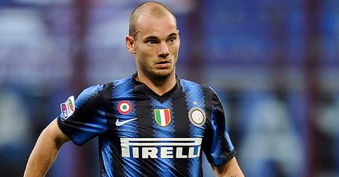 wesley sneijder 2010. midfielder Wesley Sneijder