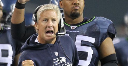 Plus points: Carroll's Seahawks have been impressive in the NFL pre-season
