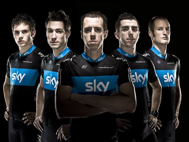 Team Sky's squad for the Grote Prijs Jef Scherens