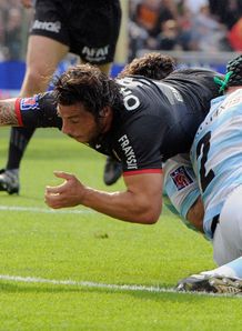 Byron Kelleher try toulouse racing Byron Kelleher try toulouse racing