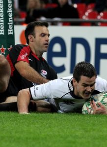 Jonathan Sexton Leinster Saracens HEC 2010 Jonathan Sexton Leinster Saracens HEC 2010