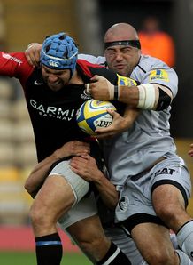 Schalk Brits saracens leicester oct 2010 Schalk Brits saracens leicester oct 2010