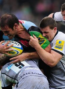Tomas Vallejos scrapping against Newcastle