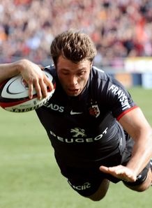 Vincent Clerc Try Toulouse black strip 2010 Vincent Clerc Try Toulouse black strip 2010