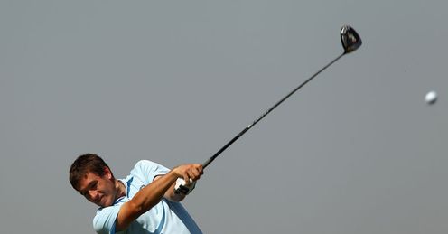 Head up: Adam put himself in good positions from tee to green in Toulouse