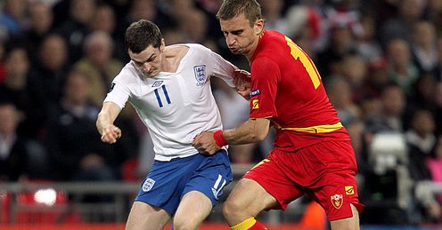 England v Montenegro Steven Gerrard Anguish