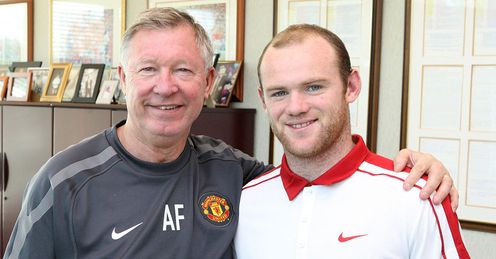 Sir Alex Ferguson Wayne Rooney Manchester United