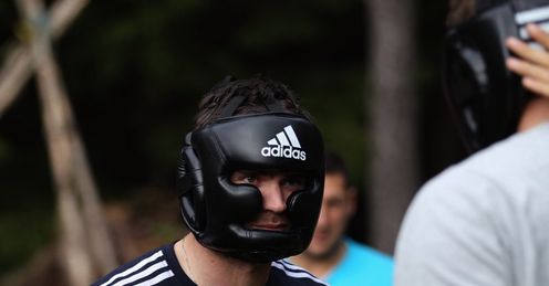 Anderson: injured rib while boxing
