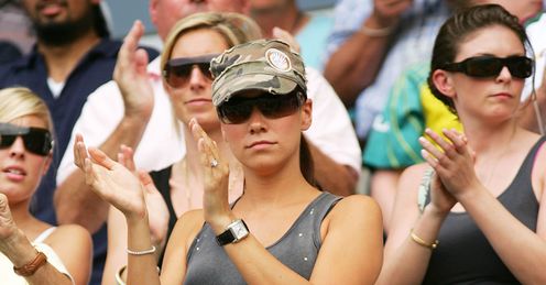 Cricket WAGs: will fly out after second Test