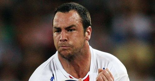 Morley: heading home after just six minutes of the Four Nations tour