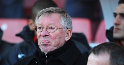 Stoke v Manchester United Sir Alex Ferguson