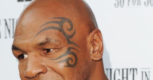 Mike Tyson was at ringside as Michael Johnson defeated Aaron Wilkinson