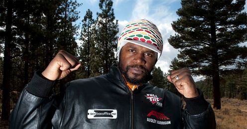 Harrison: has showed he means business by heading to Big Bear