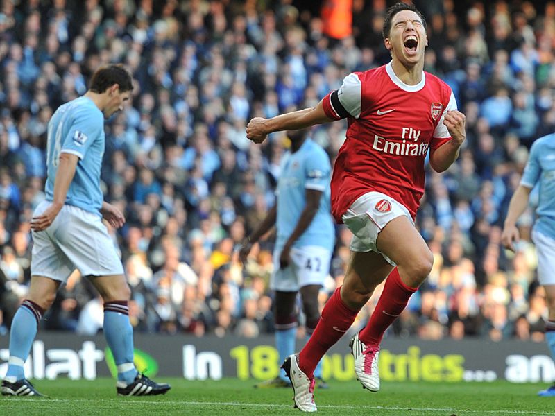 Samir Nasri MCFC vs AFC