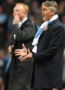 McLeish hits back at Mancini