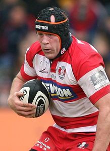 Peter Buxton in action for Gloucester Peter Buxton in action for Gloucester