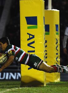 anthony allen leicester scores try 2010