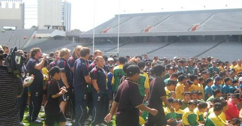England at the open day