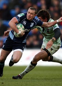 Cardiff v Northampton Richie Rees Tom Wood