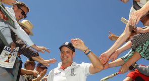 Walking the walk: Strauss heads down the MCG tunnel after leading England to victory Walking the walk: Strauss heads down the MCG tunnel after leading England to victory