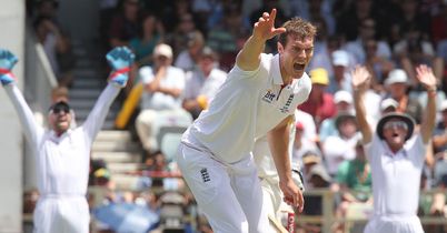 Plenty to shout about: Tremlett picked up three wickets on his return to England's Test side Plenty to shout about: Tremlett picked up three wickets on his return to England's Test side