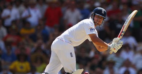 Focus of attention: Cook has shown unwavering powers of concentration at the crease