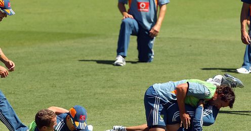 Gripping stuff: Australia, 1-0 down, must show much more fight in the third Test at Perth