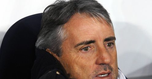 Roberto Mancini Manchester City Europa League