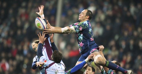 Sergio Parisse stade francais v bourgoin