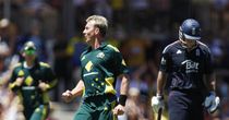 Brett Lee had Andrew Strauss caught behind for eight.