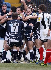 Chris Bell score for Sale against Saracens Chris Bell score for Sale against Saracens