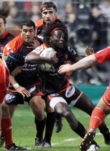 Toulon s Paul Sackey v Munster 2011 Toulon s Paul Sackey v Munster 2011