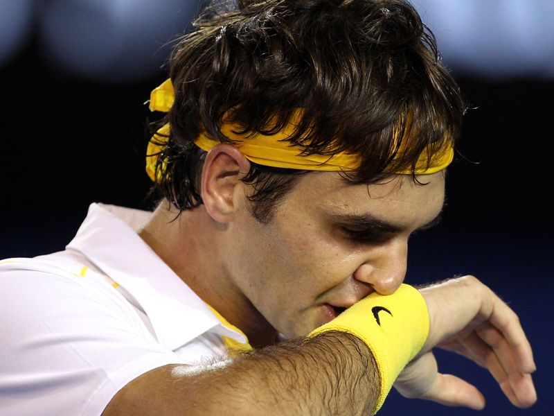 Sania Mirza Australian Open 2011. Semi-final exit: Federer fell