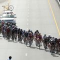 The field was soon strung out as the riders headed for Jabal Al Akhdhar