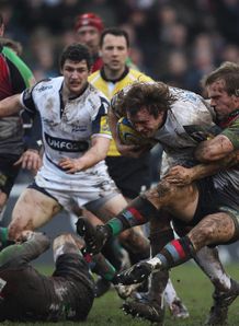 Henry Thomas Will Skinner Harlequins v Sale 2011