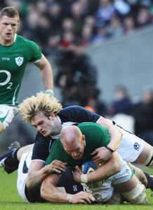 Paul O connell Richie Gray Ireland v Scotland 2011