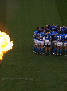 Six Nations Twickenham England v Italy huddle Six Nations Twickenham England v Italy huddle