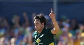 Johnson: three wickets