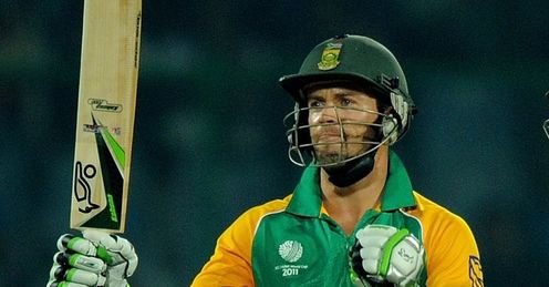 2011 Cricket World Cup Group B South Africa v West Indies Delhi AB de Villiers half century