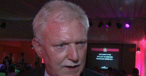 Giving France a chance: Wigan chairman Ian Lenagan