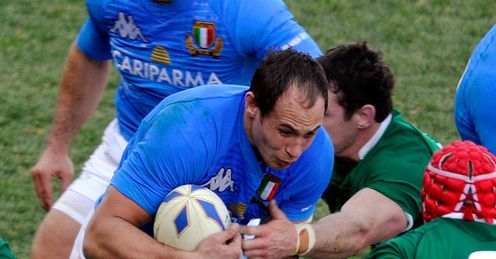 Sergio Parisse italy ireland 6N 2011